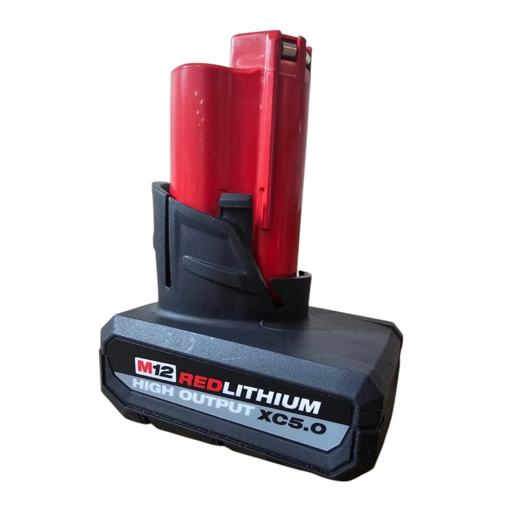 Milwaukee M12 12V 5.0Ah REDLITHIUM High Output Battery Pack: $71.99 Milwaukee M12 12V 5.0Ah REDLITHIUM High Output Battery Pack: $71.99