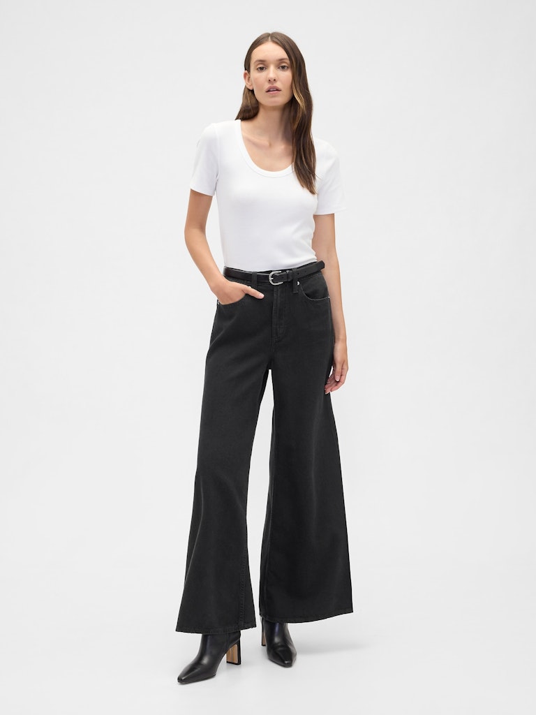 High Rise SuperLight Palazzo Jeans: $39.99 High Rise SuperLight Palazzo Jeans: $39.99