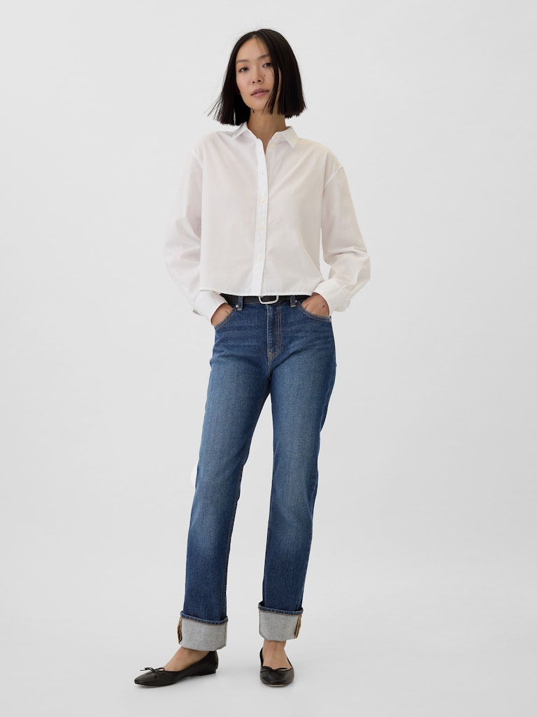 '90s High-Rise Slim Straight Jeans: $39.99 '90s High-Rise Slim Straight Jeans: $39.99