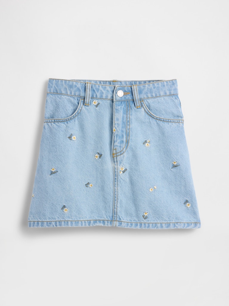 Kids' Embroidered Denim Skirt: $17.99 Kids' Embroidered Denim Skirt: $17.99