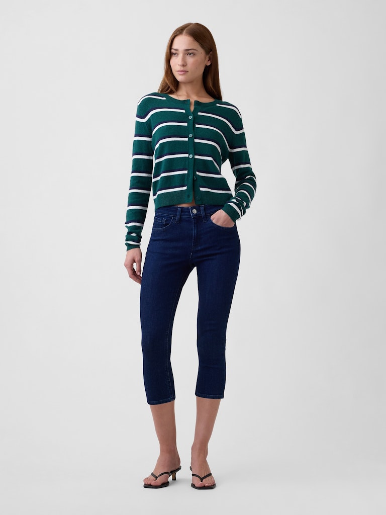 Mid Rise Universal Capri Jeans: $29.99 Mid Rise Universal Capri Jeans: $29.99