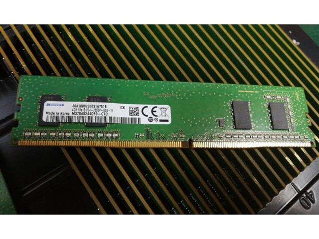 Samsung 4GB DDR4 2666MHz Desktop Memory: $32.59