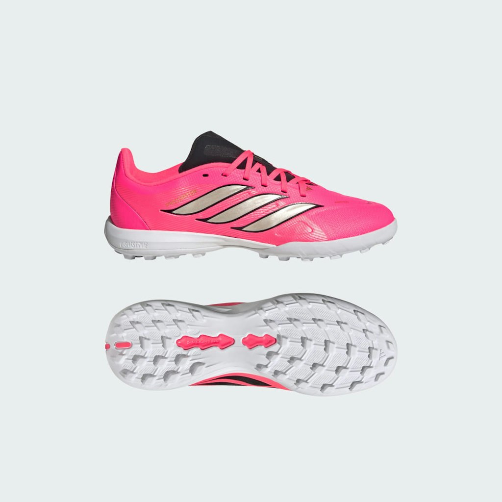Adidas Predator League Turf Kids' Soccer Cleats: $70 Adidas Predator League Turf Kids' Soccer Cleats: $70