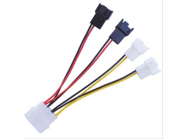 4-Pin Molex to 3-Pin Fan Power Adapter Cable: $10.02 4-Pin Molex to 3-Pin Fan Power Adapter Cable: $10.02