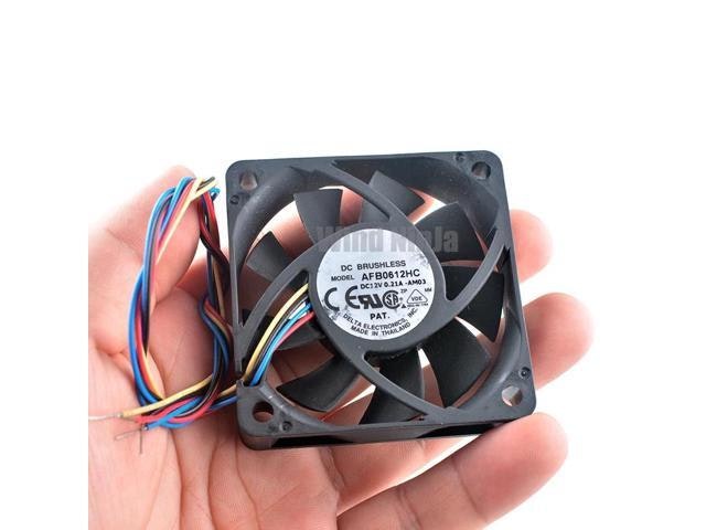 Delta AFB0612HC 60mm 12V 4-Pin Cooling Fan 2-Pack: $30 Delta AFB0612HC 60mm 12V 4-Pin Cooling Fan 2-Pack: $30