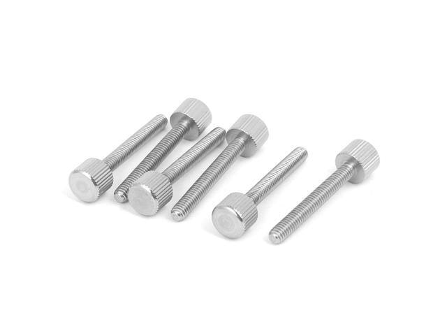 M4 x 30mm Stainless Steel Flat Head Knurled Thumb Screws 6-Pack: $10.99 M4 x 30mm Stainless Steel Flat Head Knurled Thumb Screws 6-Pack: $10.99