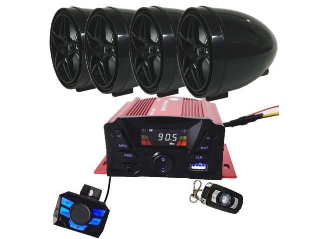 12V 4-Channel Weatherproof Bluetooth Audio Stereo System: $133.49 12V 4-Channel Weatherproof Bluetooth Audio Stereo System: $133.49