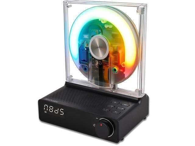 Desktop Bluetooth CD Player with FM Radio: $99.74 Desktop Bluetooth CD Player with FM Radio: $99.74