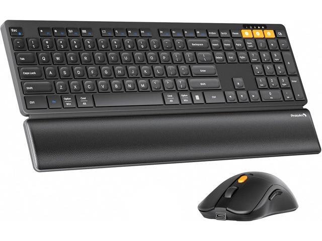 ProtoArc KM60 Bluetooth and USB Wireless Keyboard and Mouse Combo: $68.23 ProtoArc KM60 Bluetooth and USB Wireless Keyboard and Mouse Combo: $68.23