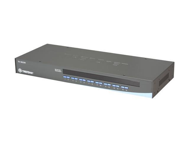Trendnet 16-Port Rack Mount USB KVM Switch: $225.99 Trendnet 16-Port Rack Mount USB KVM Switch: $225.99