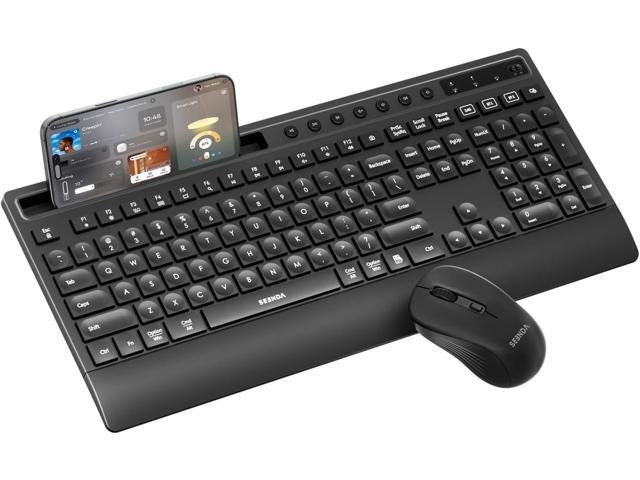 Seenda Wireless Bluetooth Keyboard and Mouse Combo: $74.08 Seenda Wireless Bluetooth Keyboard and Mouse Combo: $74.08