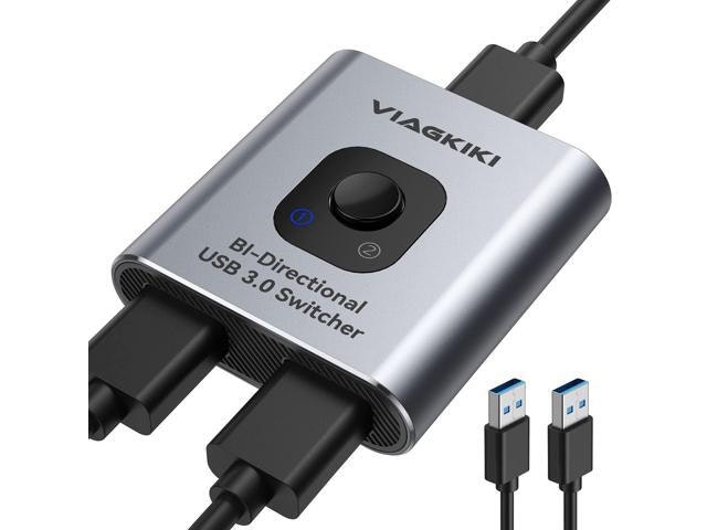 Viagkiki Bi-Directional USB 3.0 KVM Switch: $12.93 Viagkiki Bi-Directional USB 3.0 KVM Switch: $12.93
