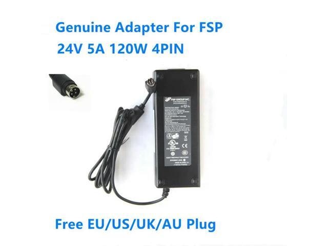 Oiaglh 120W 24V 5A 4-Pin AC Power Adapter: $58.74