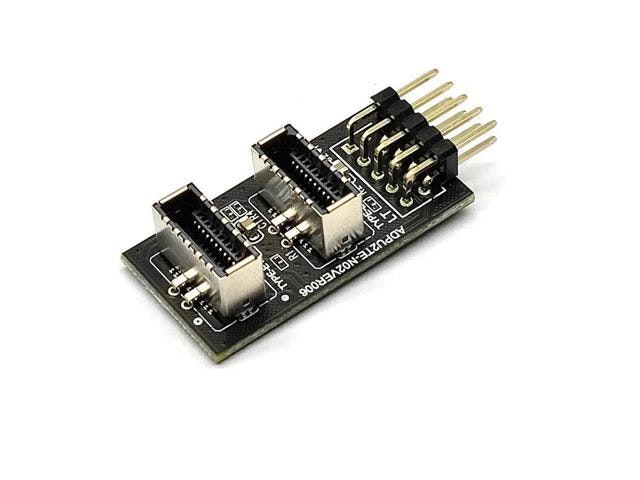 USB 2.0 9-Pin to USB 3.2 Type-E Header Adapter: $18.27 USB 2.0 9-Pin to USB 3.2 Type-E Header Adapter: $18.27