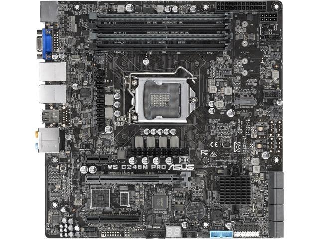 Asus WS C246M Pro Motherboard: $399 Asus WS C246M Pro Motherboard: $399