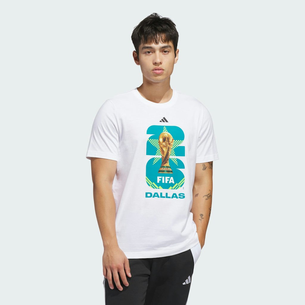 FIFA World Cup 26 Host City Dallas Graphic T-Shirt: $50 FIFA World Cup 26 Host City Dallas Graphic T-Shirt: $50