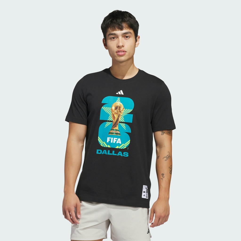 FIFA World Cup 26 Host City Dallas T-Shirt: $50 FIFA World Cup 26 Host City Dallas T-Shirt: $50