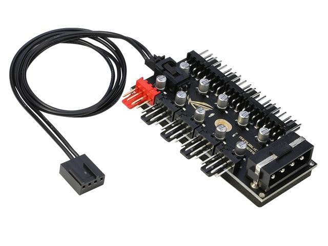 Riitop 10-Port PWM Fan and RGB Controller Hub: $13.99 Riitop 10-Port PWM Fan and RGB Controller Hub: $13.99