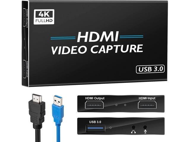 HDMI to USB 3.0 4K Video Capture Card: $48.99 HDMI to USB 3.0 4K Video Capture Card: $48.99
