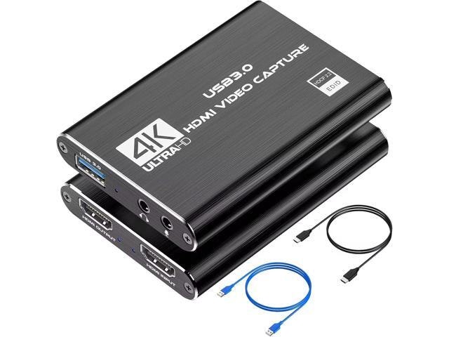 4K HDMI Video Capture Card: $42.73