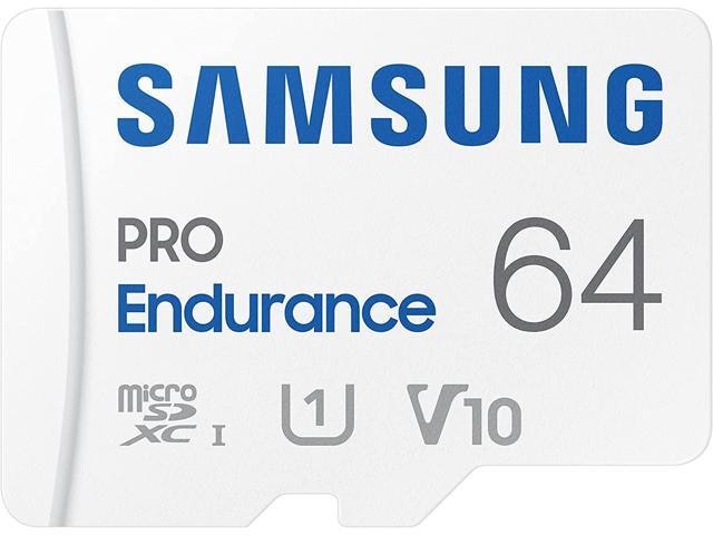 Samsung PRO Endurance 64GB microSDXC Memory Card with Adapter: $80.75 Samsung PRO Endurance 64GB microSDXC Memory Card with Adapter: $80.75