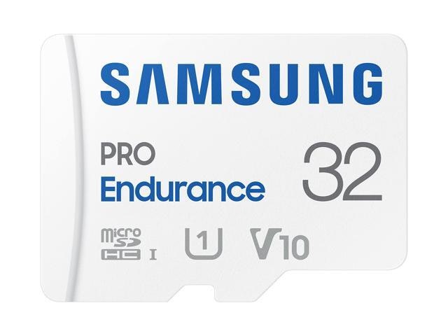 Samsung PRO Endurance 32GB microSDHC Memory Card with Adapter: $56.99 Samsung PRO Endurance 32GB microSDHC Memory Card with Adapter: $56.99