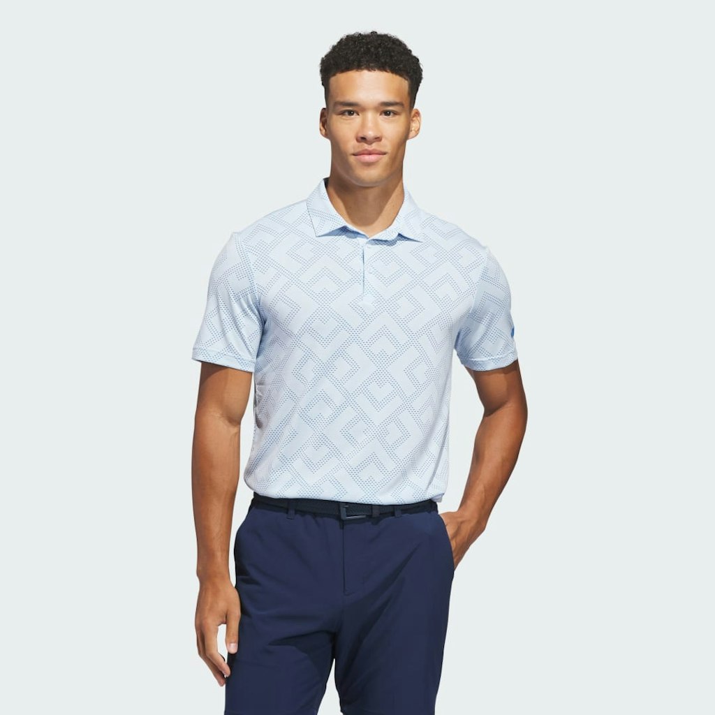 Adidas Ultimate365 Jacquard Polo Shirt: $60