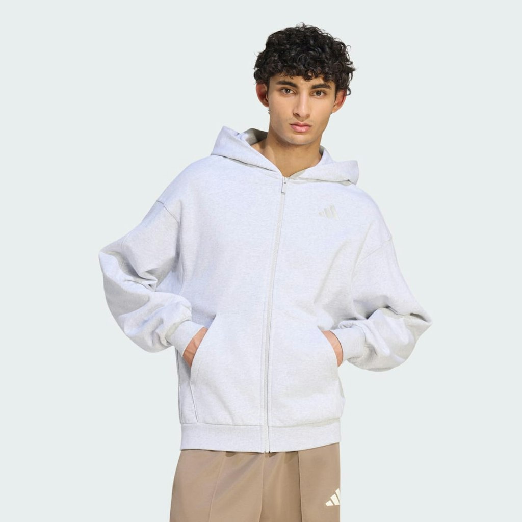 Adidas Small Logo Full-Zip Hoodie: $70 Adidas Small Logo Full-Zip Hoodie: $70