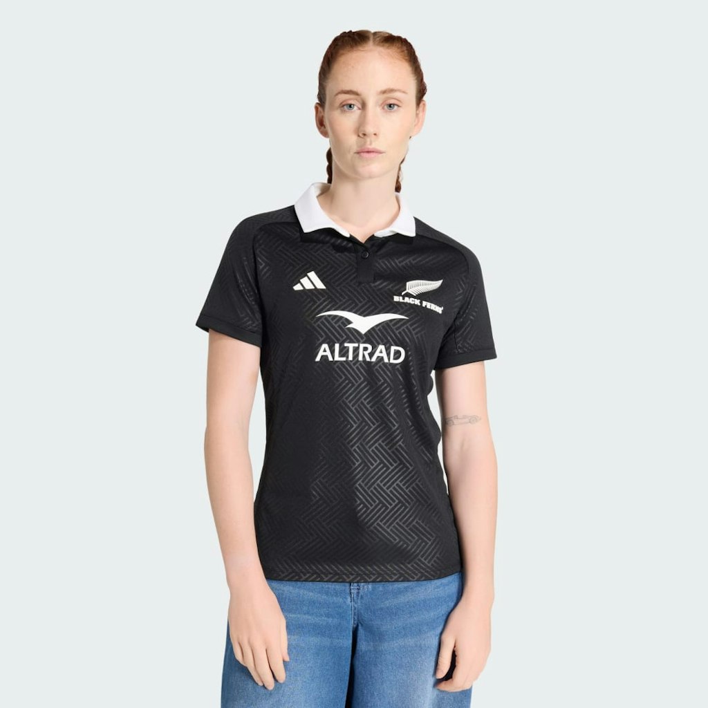 Black Ferns Women's Home Jersey: $100 Black Ferns Women's Home Jersey: $100