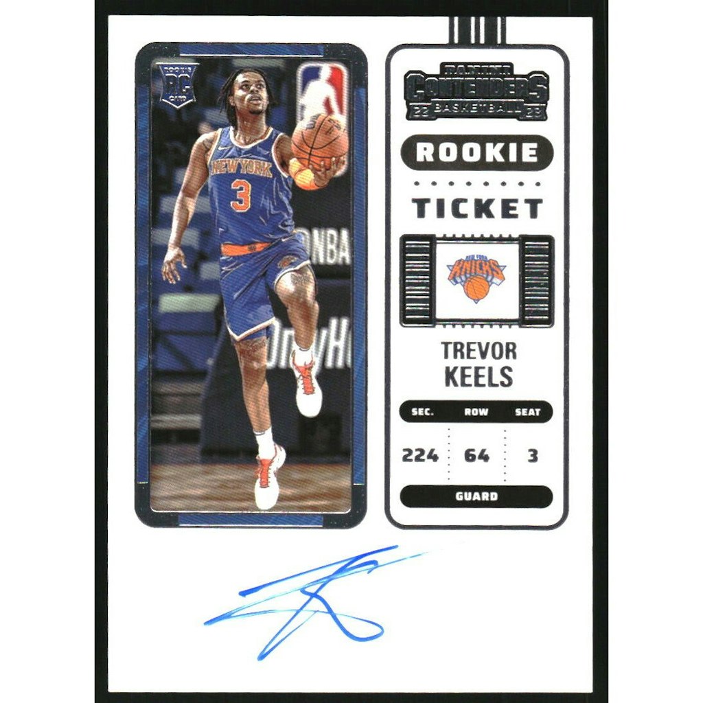 2022-23 Panini Contenders Trevor Keels Rookie Card: $13.50 2022-23 Panini Contenders Trevor Keels Rookie Card: $13.50