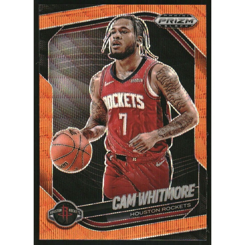 2024-25 Panini Prizm Cam Whitmore Black Prizms Orange Wave #199 Card: $13.50 2024-25 Panini Prizm Cam Whitmore Black Prizms Orange Wave #199 Card: $13.50