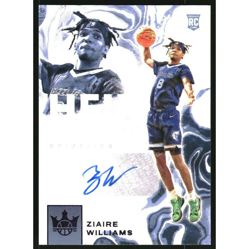 2021-22 Court Kings Ziaire Williams Heir Apparent Autograph Card: $27 2021-22 Court Kings Ziaire Williams Heir Apparent Autograph Card: $27