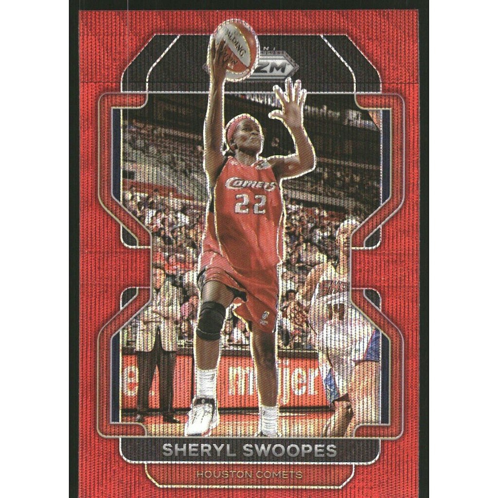 2022 Panini Prizm WNBA Sheryl Swoopes Ruby Wave Card: $13.50 2022 Panini Prizm WNBA Sheryl Swoopes Ruby Wave Card: $13.50