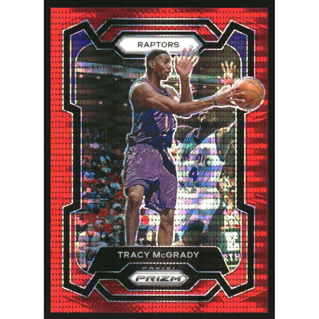 2023-24 Panini Prizm Tracy McGrady Red Seismic Card: $10.80 2023-24 Panini Prizm Tracy McGrady Red Seismic Card: $10.80