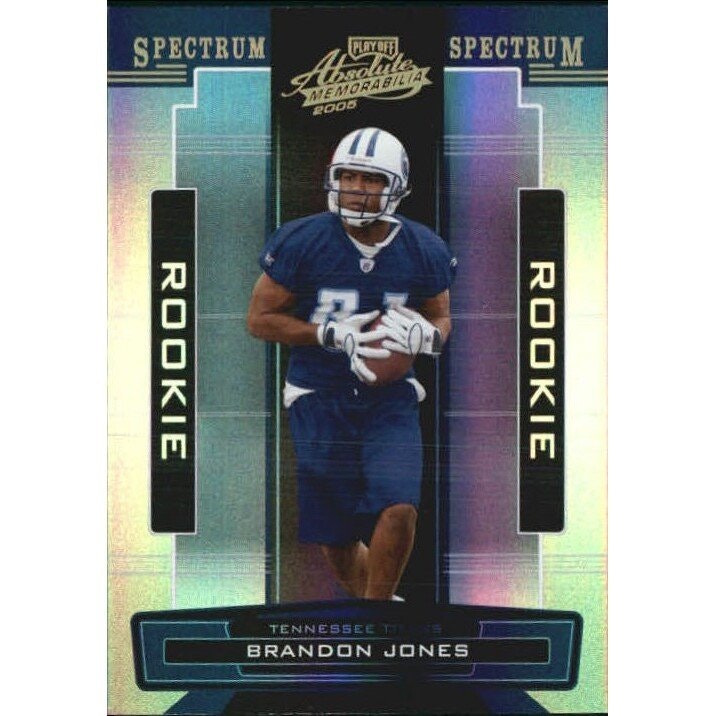 2005 Absolute Memorabilia Spectrum Gold Brandon Jones Card #166: $10.80 2005 Absolute Memorabilia Spectrum Gold Brandon Jones Card #166: $10.80