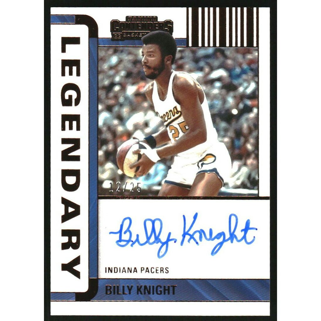 2022-23 Panini Contenders Billy Knight Legendary Contenders Autograph Bronze Card: $27 2022-23 Panini Contenders Billy Knight Legendary Contenders Autograph Bronze Card: $27