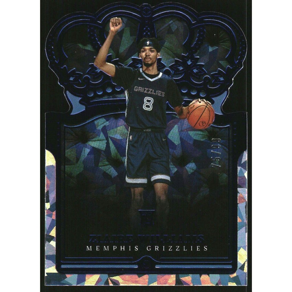 2021-22 Crown Royale Ziaire Williams Crystal Blue #51 Basketball Card: $10.80 2021-22 Crown Royale Ziaire Williams Crystal Blue #51 Basketball Card: $10.80