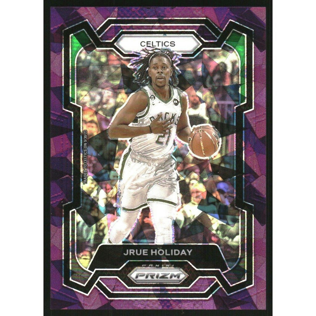2023-24 Panini Prizm Jrue Holiday Purple Ice Card #107: $13.50 2023-24 Panini Prizm Jrue Holiday Purple Ice Card #107: $13.50