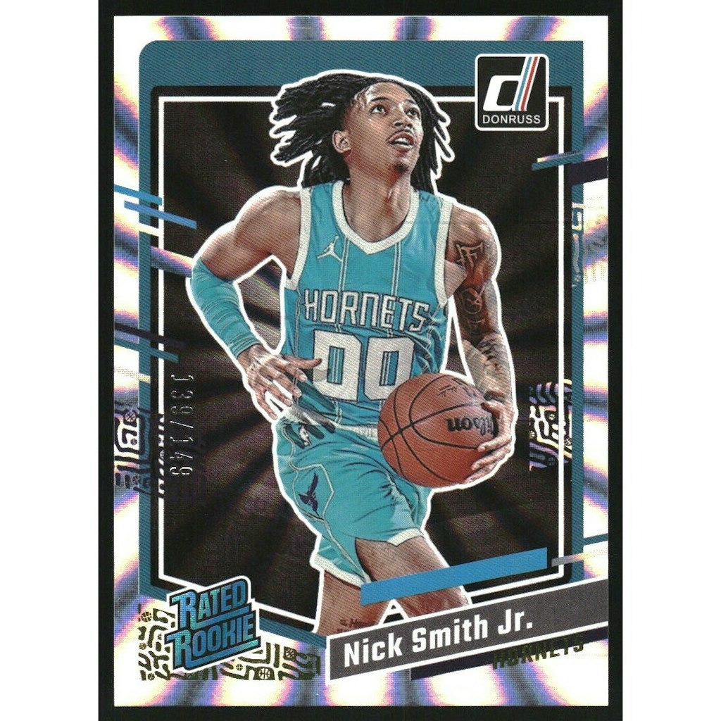 2023-24 Donruss Holo Laser Nick Smith Jr. Card: $10.80 2023-24 Donruss Holo Laser Nick Smith Jr. Card: $10.80