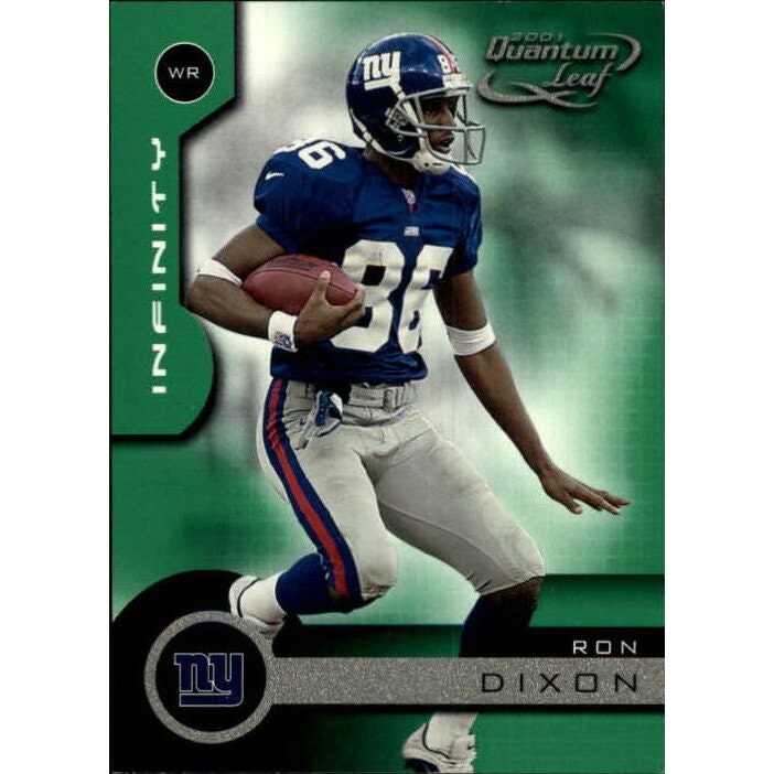 Quantum Leaf Infinity Green #126 Ron Dixon Trading Card: $13.50 Quantum Leaf Infinity Green #126 Ron Dixon Trading Card: $13.50