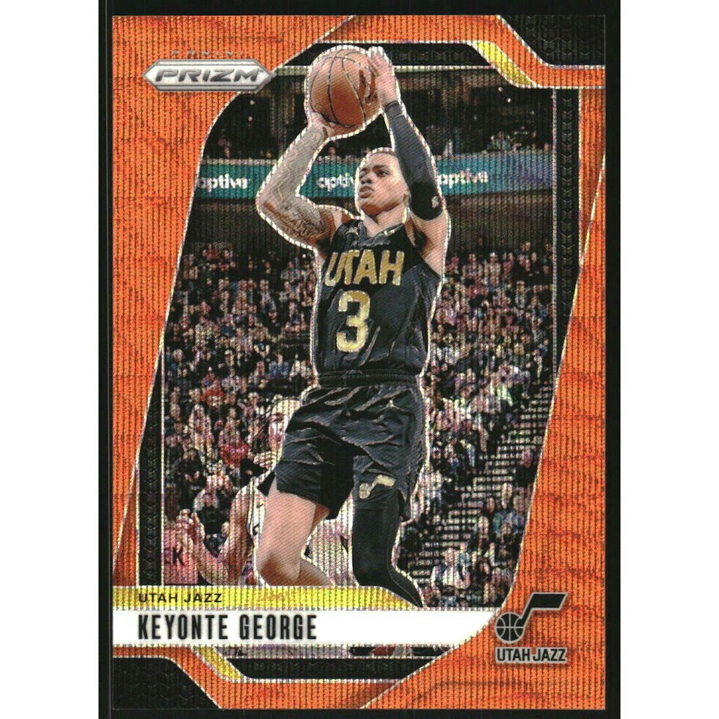 2024-25 Panini Prizm Orange Wave Keyonte George #87 Trading Card: $22.50 2024-25 Panini Prizm Orange Wave Keyonte George #87 Trading Card: $22.50
