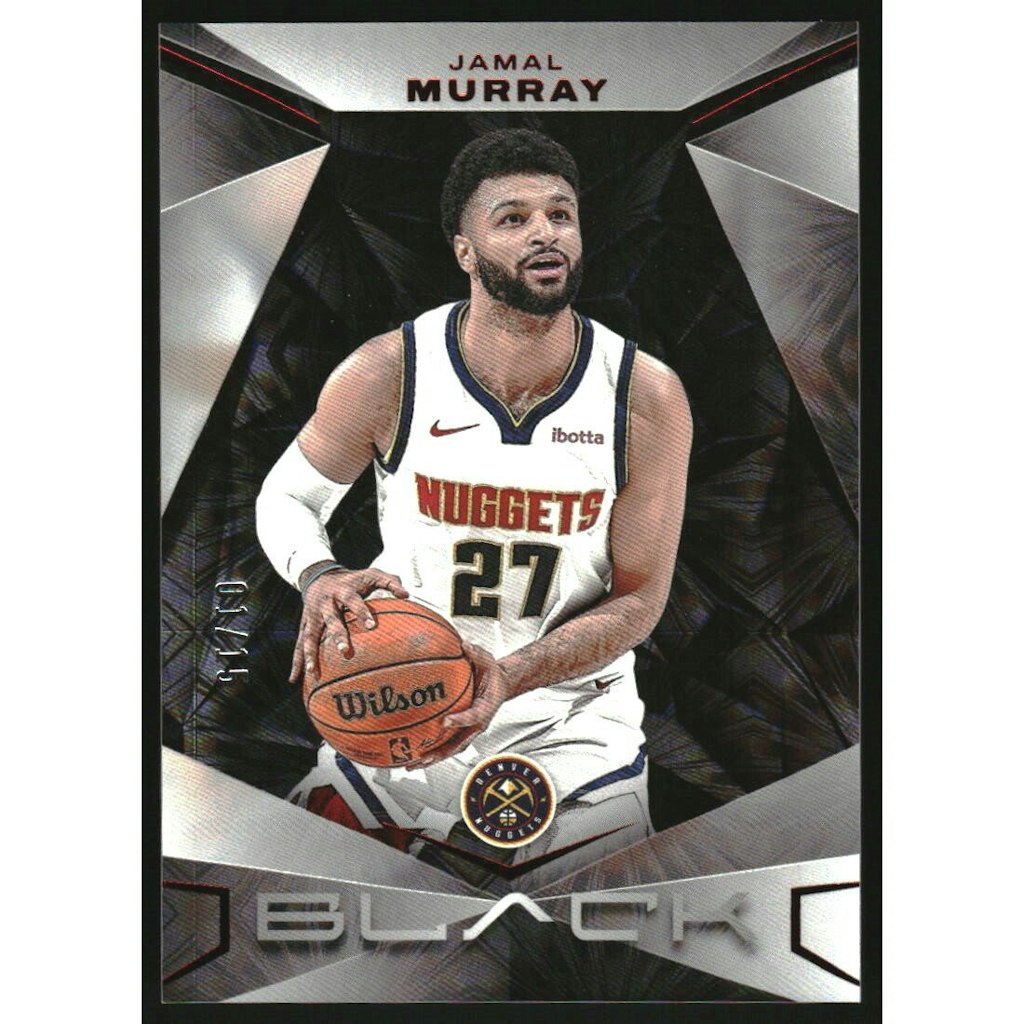 2023-24 Panini Black Ruby Jamal Murray Card: $18 2023-24 Panini Black Ruby Jamal Murray Card: $18