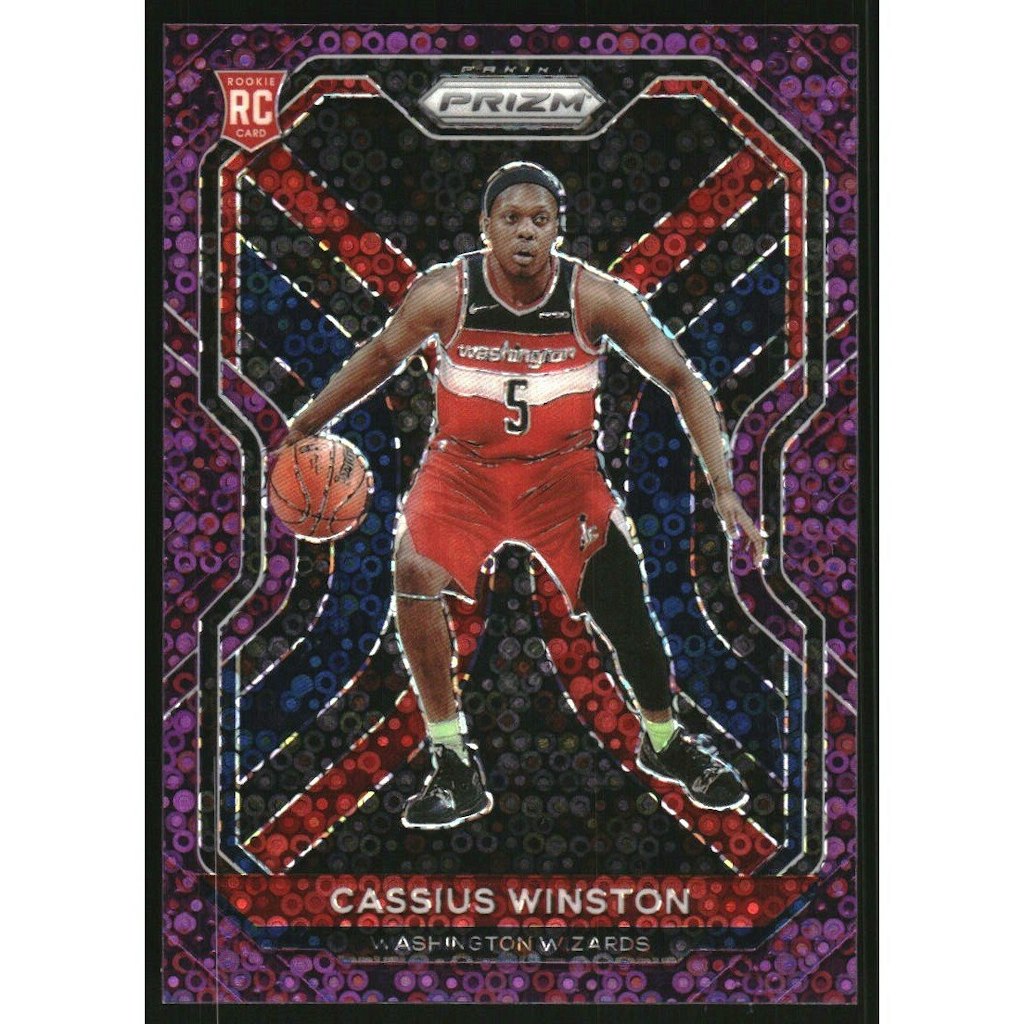 2020-21 Panini Prizm Fast Break Purple Cassius Winston Card: $18 2020-21 Panini Prizm Fast Break Purple Cassius Winston Card: $18