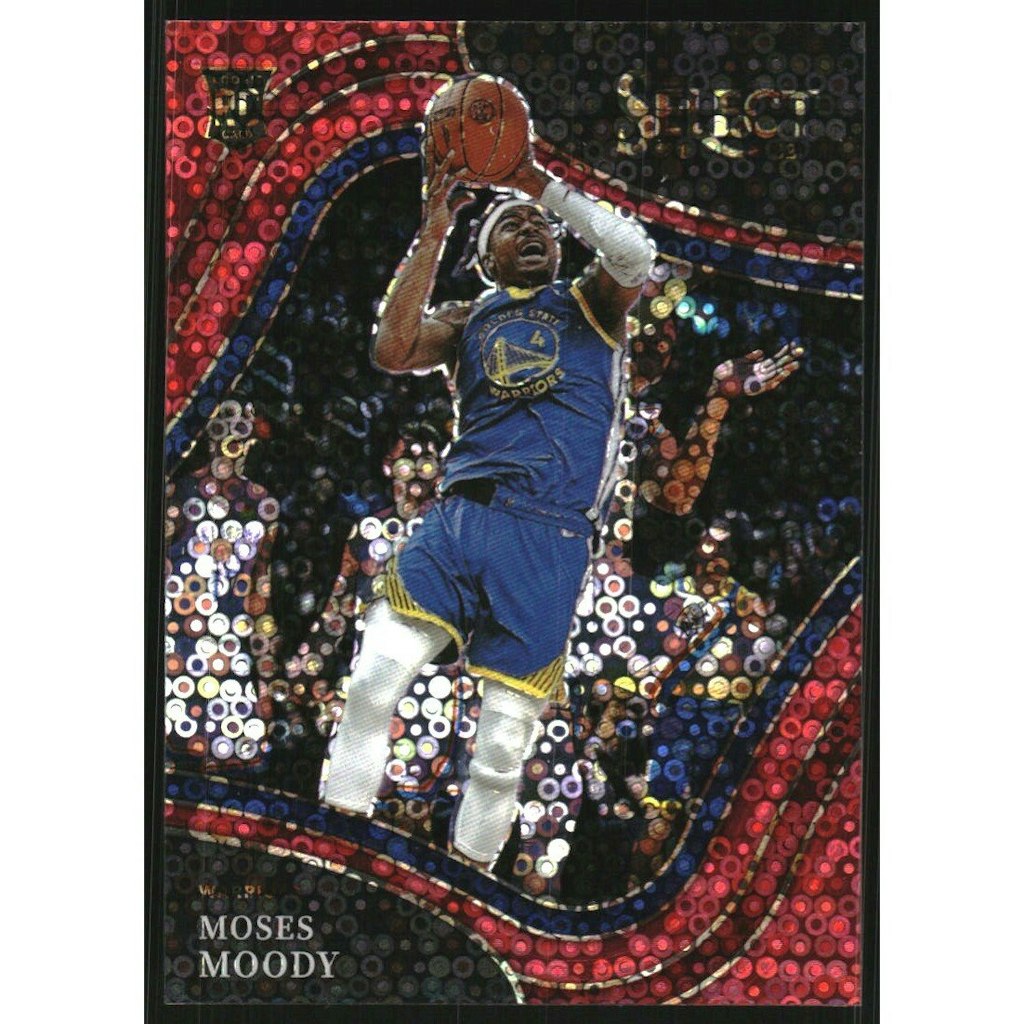 2021-22 Select Prizms Red Disco Moses Moody #299 Trading Card: $72 2021-22 Select Prizms Red Disco Moses Moody #299 Trading Card: $72
