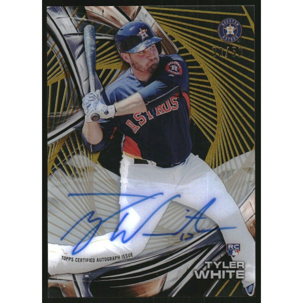 2016 Topps High Tek Tyler White Autograph Gold Rainbow Card: $12 2016 Topps High Tek Tyler White Autograph Gold Rainbow Card: $12