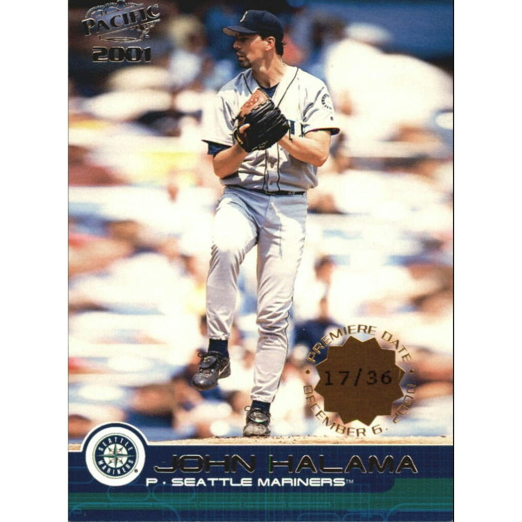 2001 Pacific Premiere Date #397 John Halama Baseball Card: $12 2001 Pacific Premiere Date #397 John Halama Baseball Card: $12