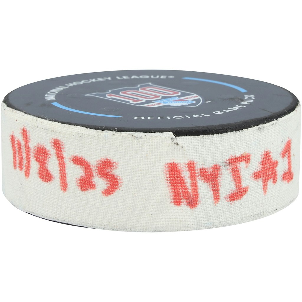 Bo Horvat New York Islanders Game-Used Goal Puck: $299.99 Bo Horvat New York Islanders Game-Used Goal Puck: $299.99