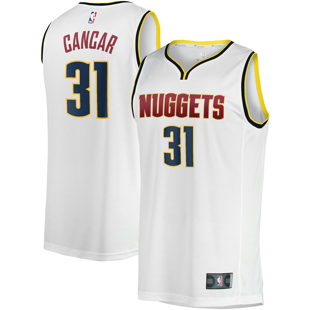 Fanatics Vlatko Cancar Denver Nuggets Association Edition Jersey: $79.99