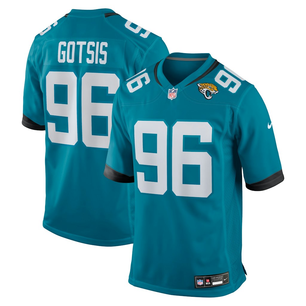 Nike Jacksonville Jaguars Adam Gotsis Game Jersey: $129.99