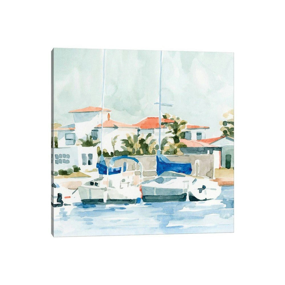 Beach Town Summer II by Emma Caroline 26" x 26" Canvas Art: $79.99 Beach Town Summer II by Emma Caroline 26" x 26" Canvas Art: $79.99